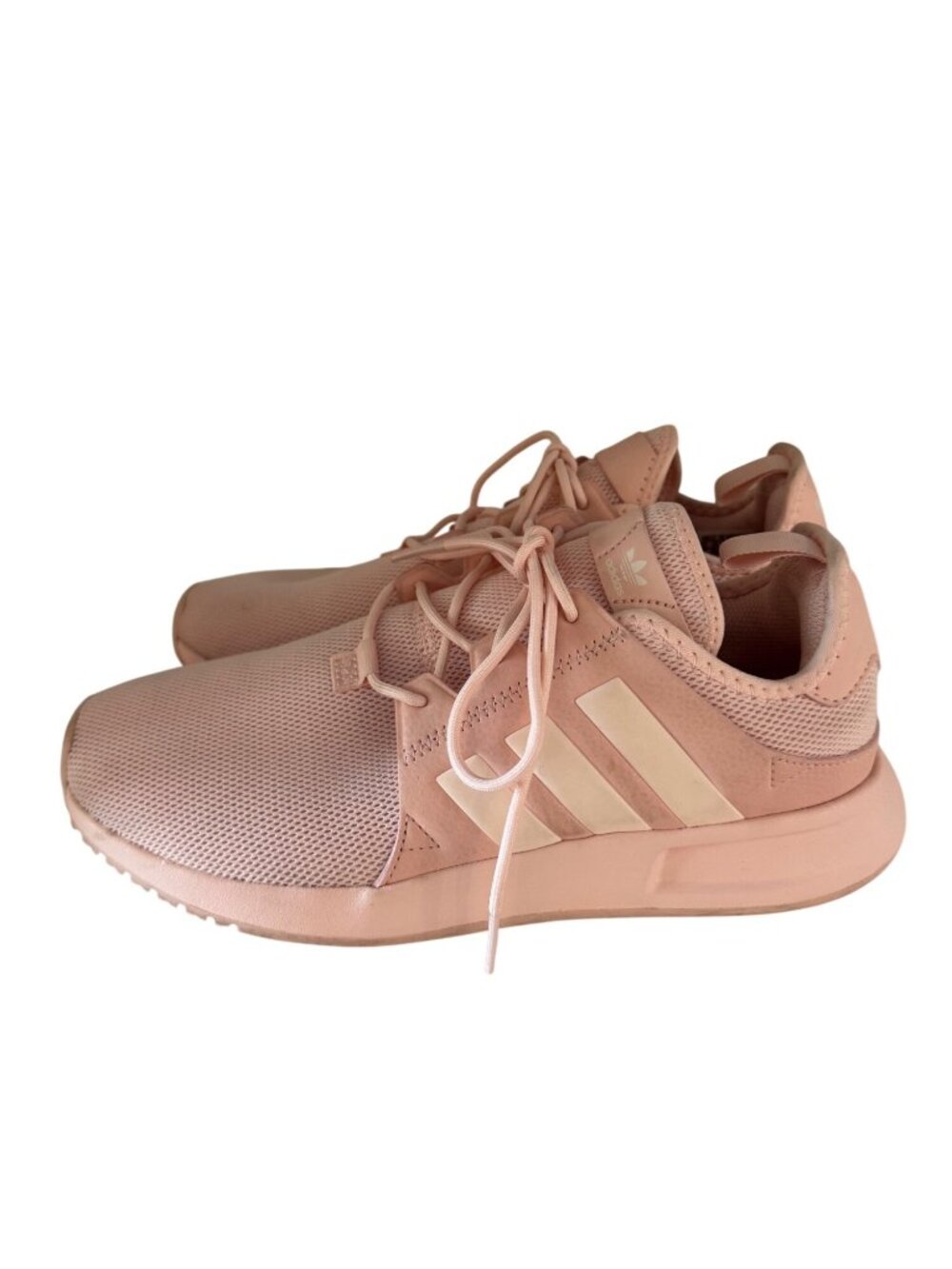 Adidas Originals Pink Lace-Up Sneakers Size 7.5 Womens Mesh Casual Shoes